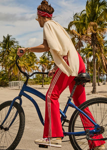 Muse Flare Pant- Roja