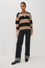 Paxton Top- Oatmeal Black