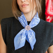 Cotton Ramble Bandana- Periwinkle