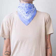 Cotton Ramble Bandana- Periwinkle