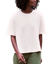 Perry Crew Short Sleeve Tee- Vintage White