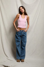 Blondie Tank- Sugar Pink