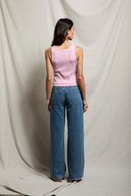 Blondie Tank- Sugar Pink