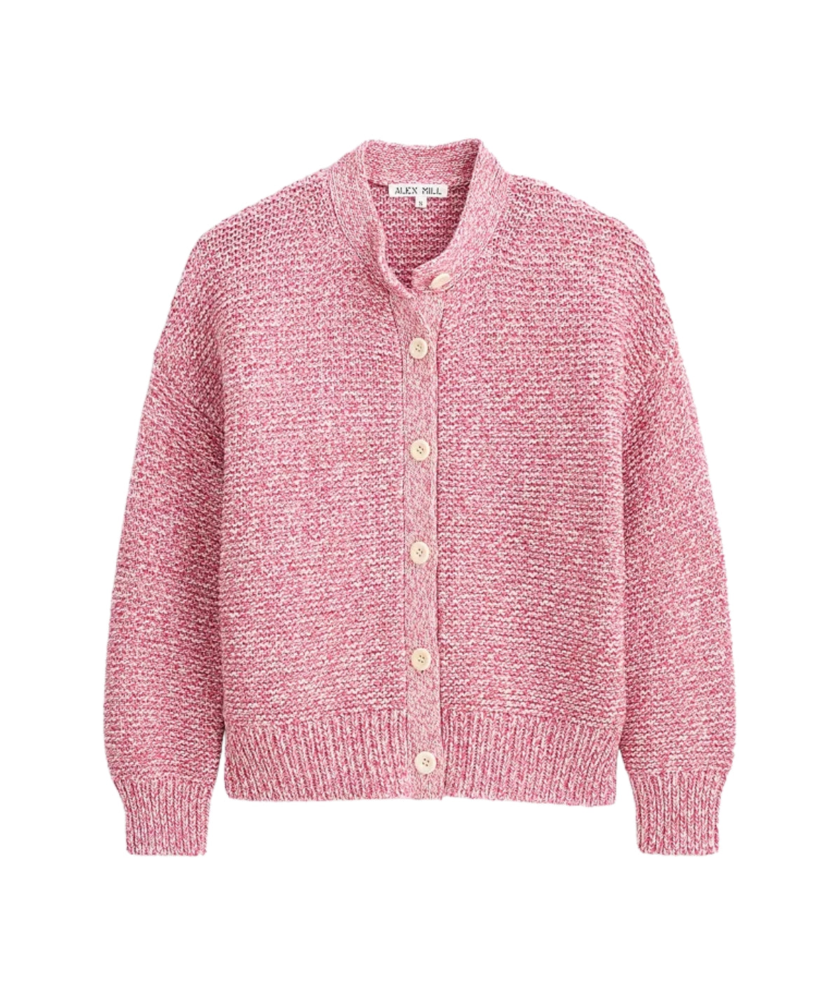 Nico Cardigan- Marled Pink