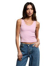 Blondie Tank- Sugar Pink