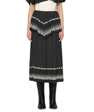 Elly Polka Dot Midi Skirt
