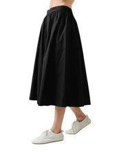 Poppi Midi Full Skirt- Black