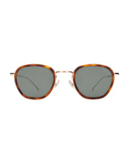 Prince Tate Sunglasses- Havana/Rose Gold w/ Grey Flat Lenses