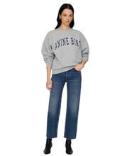 Spencer Sweatshirt Anine Bing-  Medium Heather Grey w/ Blue