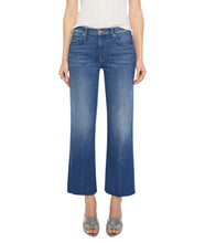 Mid-Rise Zip Rambler Flood- Fray