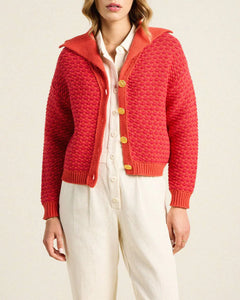 Savannah Cardigan- Red