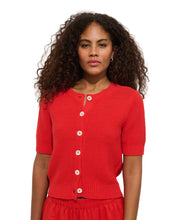 Elle Cardigan- Tomato