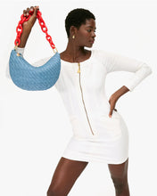 Shortie Strap Gradual Link Matte Resin- Bright Poppy