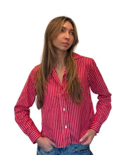 Silvio Untuckable Button- Up Shirt- Red Stripe