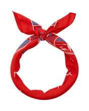 The Sailboat Bandana- Red