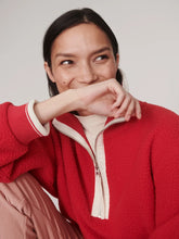 Anika Half Zip Fleece- Pink Begonia