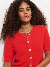 Elle Cardigan- Tomato
