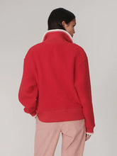 Anika Half Zip Fleece- Pink Begonia