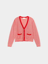 Ashton Cardigan- Red Salt