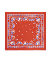 The Sailboat Bandana- Red