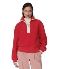 Anika Half Zip Fleece- Pink Begonia