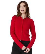 Cosysoft Button Down- Mars Red