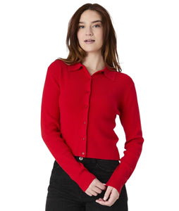 Cosysoft Button Down- Mars Red