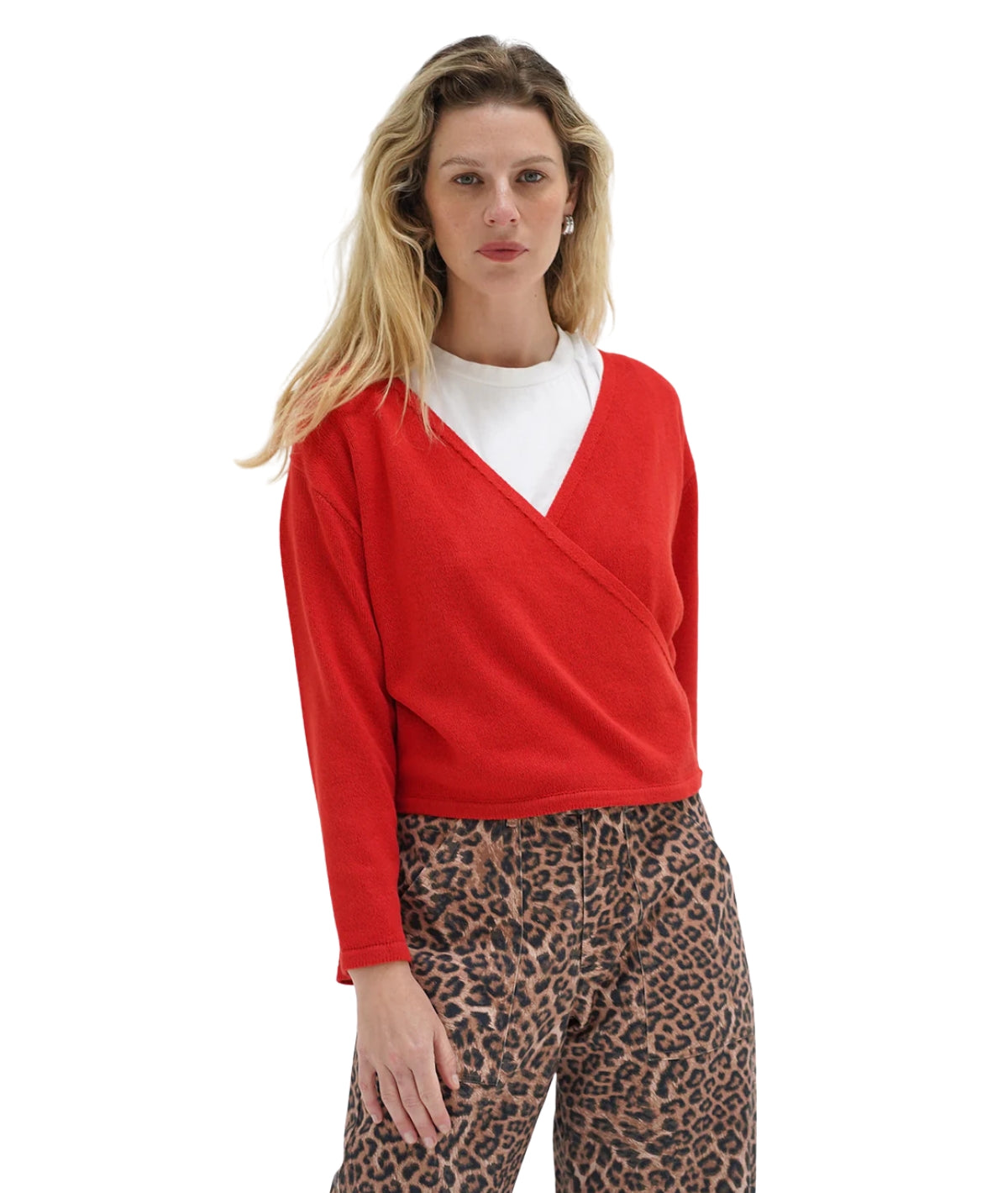 Amira Sweater- Red