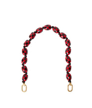 Shortie Strap- Checker Black/ Red