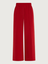 The Wide Leg Pant- Red Marl