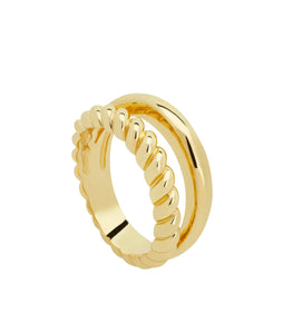 Regina Duo Statement Ring