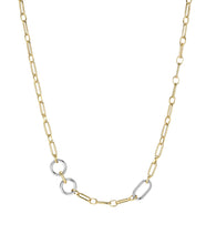 Renata Chain Necklace- Mixed Metal