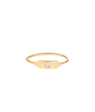 Stacking Stone Signet Ring