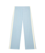 The Wide Leg Track Pant- Robin Blue