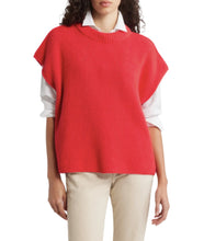Montecito Italian Sweater Vest- Rose