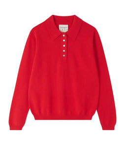 Plain Polo- Rose