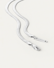 Zeina Slim Chain- Platinum