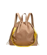 Sac Tout Back Pack- Recycled Nylon Twill Latte