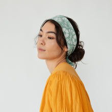 Cotton Aster Bandana- Blue Sage