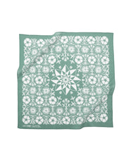 Cotton Aster Bandana- Blue Sage