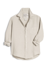 Eileen Relaxed Button-Up Shirt- Sand