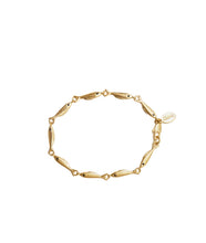 Sardine Link Bracelet- Vintage Gold