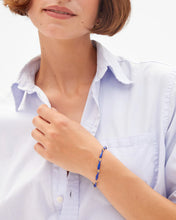 Enamel Sardine Bracelet- Cobalt