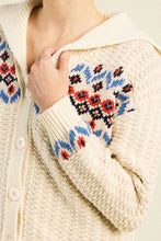 Savannah Cardigan- AW Fairisle