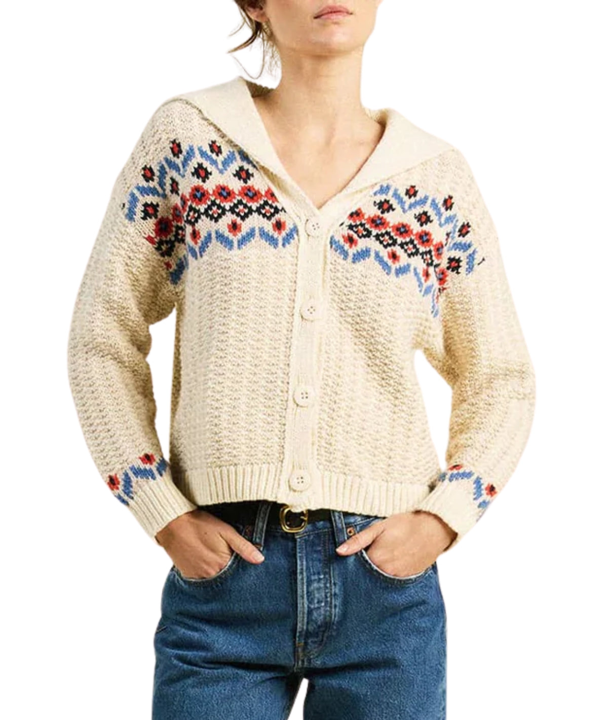 Savannah Cardigan- AW Fairisle