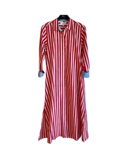 Boden Dress- Scarlet Stripe