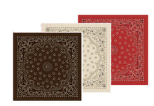The Silk Bandana- True Red