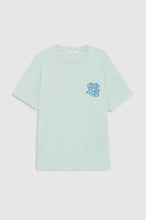 Cade Tee Wave- Washed Seafoam