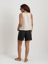 Sidney Top in Linen- Flax