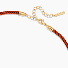 Coco Sienna Silk Cord Necklace